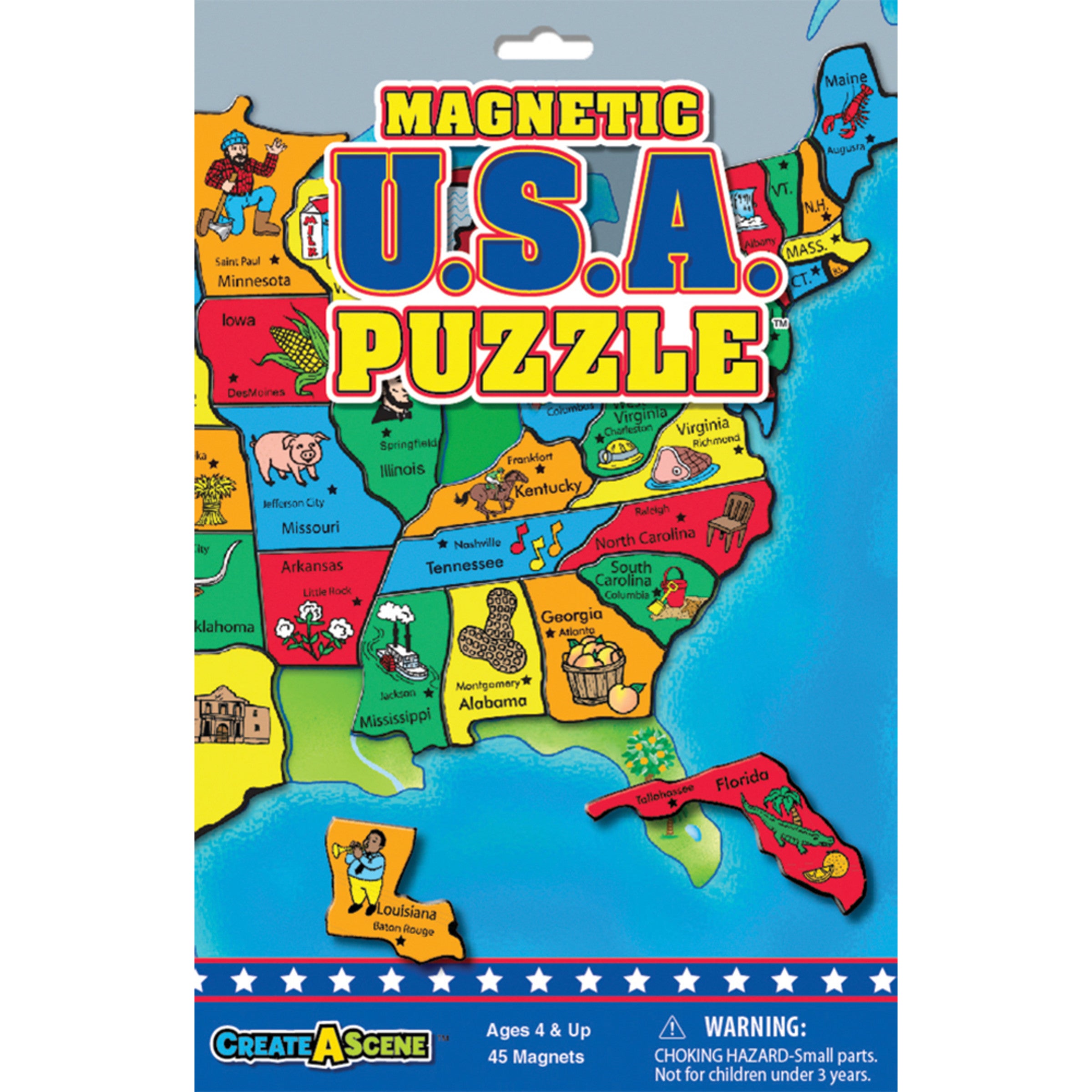 Create-A-Scene USA Puzzle (6) - 7432