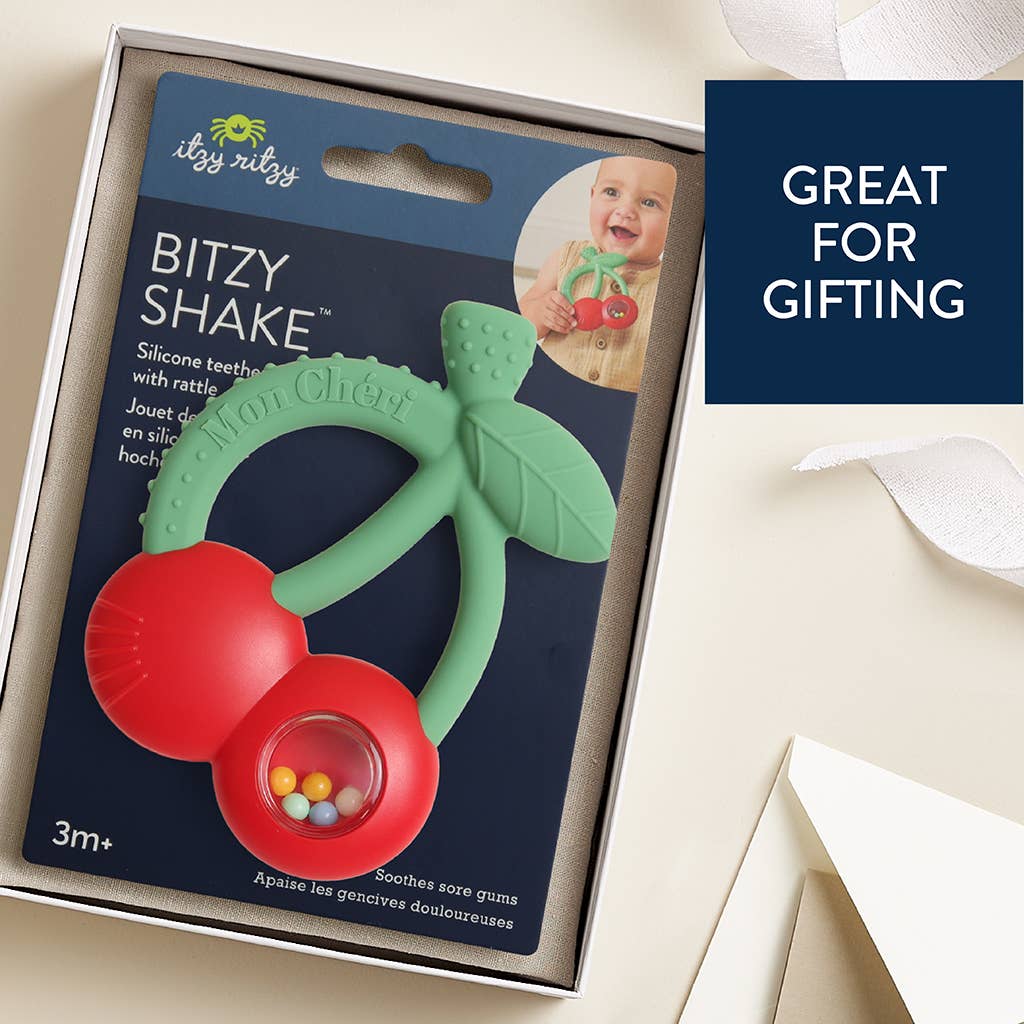 Silicone Teether with Rattle